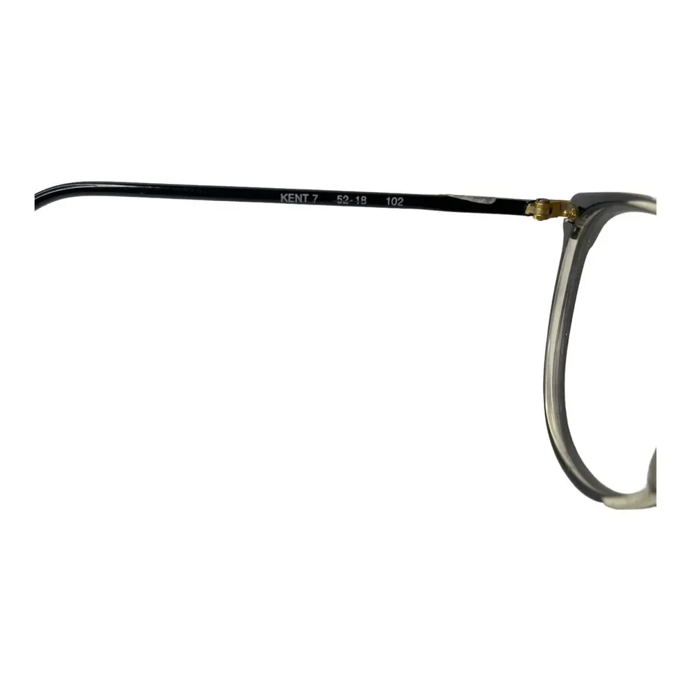 Vogart Womens Eyeglasses Frame Grey‎ Black Kent 7 52-18-102 H5840